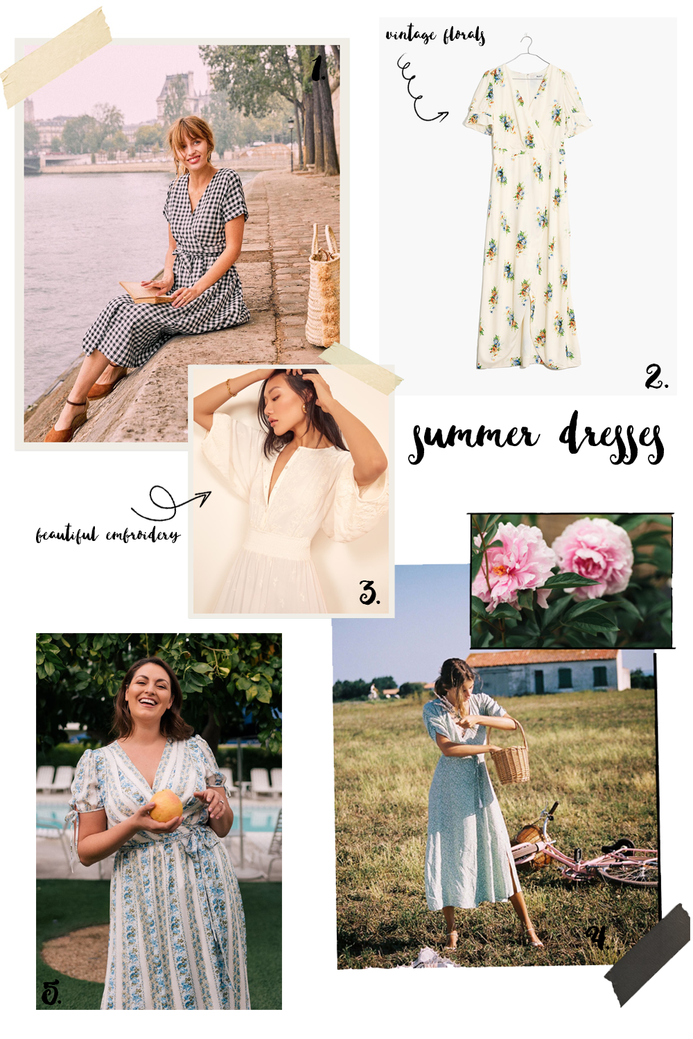 5 Feminine Summer Dresses – bouquet